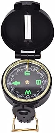 Jydbrt 1pc mulitifunction sklopiva leća preživljavanje vojni kompas kampiranje planinarski kompas geološki kompas oprema za kampiranje