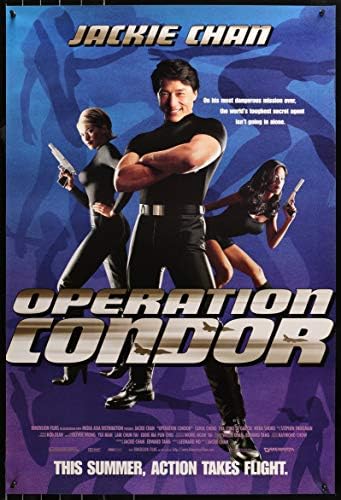 Operacija Condor - 27 X40 originalni filmski plakat One Sheet 1998 Jackie Chan