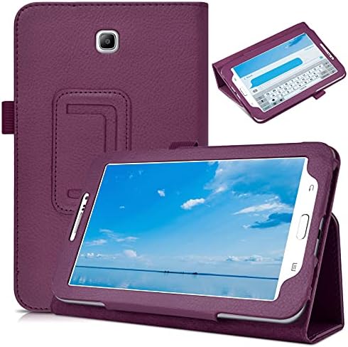 Detuosi vitki futrola za Samsung Galaxy Tab 3 7.0 2013, ultra tanka lagana folio savijanja PU kože zaštitne tablete za zaštitne tablete