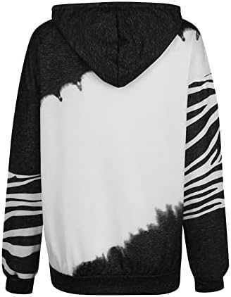 Halloween dukseri za žene bundeve grafike majice pulover vrhovi obrnute kravate boje labave zimske džemper vrhove