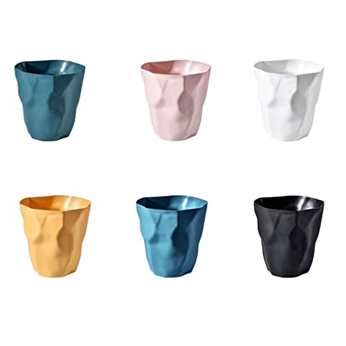 ZSEDP nordijsko nepravilno smeće može se u boji Čvrsta boja plastično smeće smeće smeće za smeće otpad, kanta za kantu za cvijet lonac