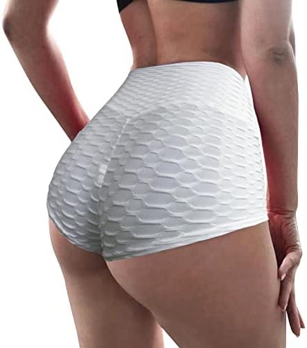 Ruive ženska mjehurića krpa breskve hip fitnes hlače super kratke seksi joge kratke hlače