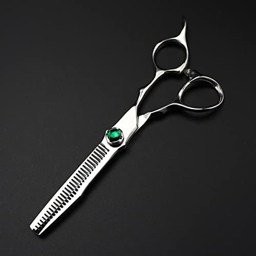 Škare za rezanje kose, 6inch Japan 440C Čelični škara zeleni dragulj Škare za kosu rezanje brijačske frizure Shears Shirs Frizera