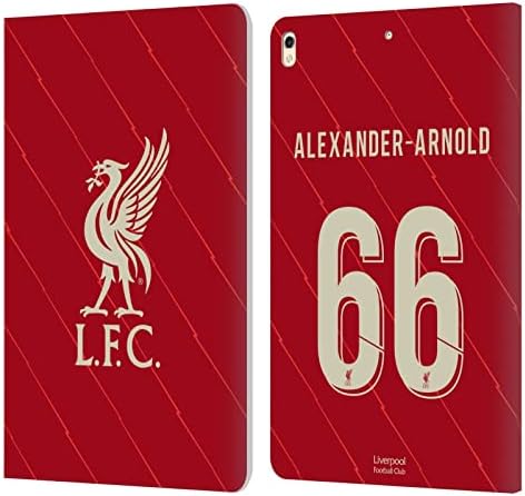 Dizajn glavnih slučajeva službeno je licencirao nogometni klub Liverpool Mohamed Salah 2021/22 Igrači Home Kit Group 1 kožni novčanik