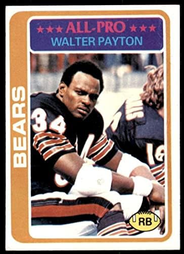 Walter Payton Card Card 1978 Topps 200 - Nepodpisane nogometne kartice