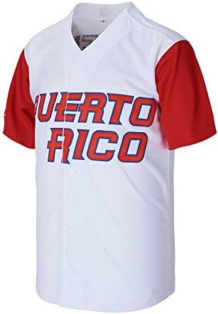 Kekambas Puerto Rico 21 Roberto Clemente World Game Classic Men Men Baseball Jersey ušiven