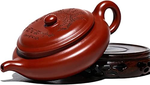 Čajnik čajnik čajnik čajnik čajnik ravni bubanj ručno izrađen autentična čaj od ljubičaste gline čaj čaj set čaj