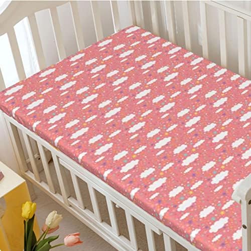 Rasadnički tematski obloženi krevetić, Standard Crib madrac opremljeni list Ultra mekani materijal-bebe limovi za djevojčice ili dječaka,
