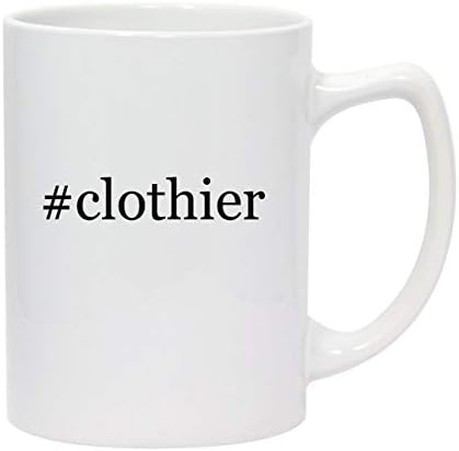 Proizvodi Molandra clothier - 14oz hashtag bijela keramička kava šalica za kavu