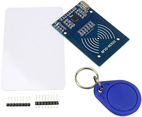 Hiletgo RFID Kit - Mifare RC522 RF IC senzor kartice + S50 prazna kartica + prsten za ključeve za Arduino Raspberry Pi