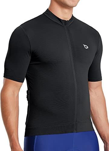 Baleaf muški biciklistički dres biciklističke košulje kratki rukavi puni džepovi s patentnim zatvaračem vrhovi biciklistički biciklizam
