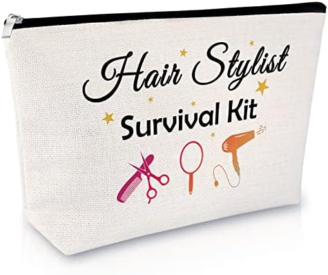 Frizerski stilist poklon za žene šminkanje torba frizura uvažavanje poklon frizera poklon poklon za prijatelja kozmetičke torbe kozmetologija