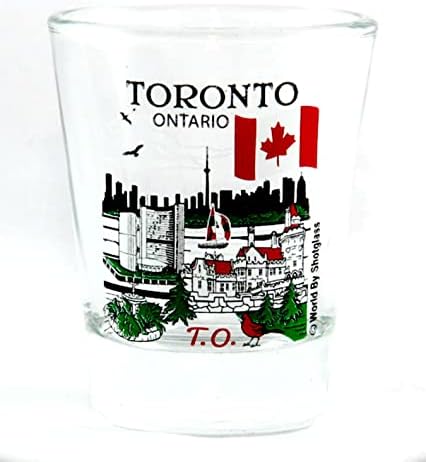 Toronto Ontario Kanada kolekcija čaša Veliki kanadski gradovi