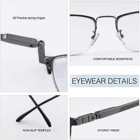 Fotokromne progresivne naočale za čitanje s više fokusa s opružnim petljama za čitanje ultraljubičastog sunca računalne naočale protiv