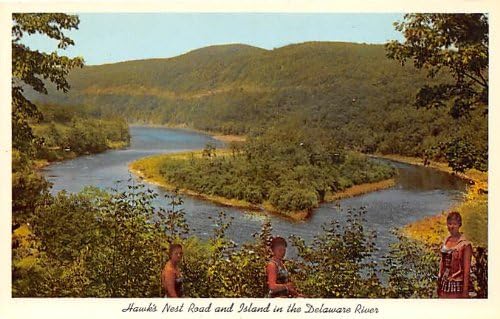 Delaware River, New York razgledna razglednica
