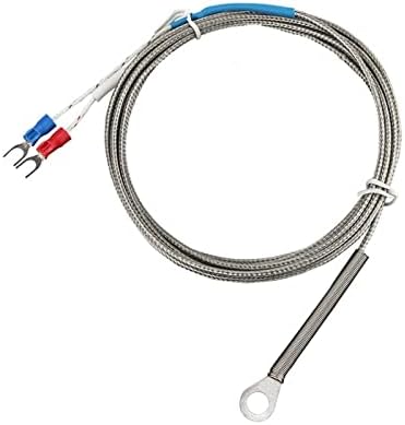 Podloška s rupom od 6 mm od 6 mm od termoelementa Osjetnik temperature sonda 1/2/3/4/5 m kabel za industrijski regulator temperature