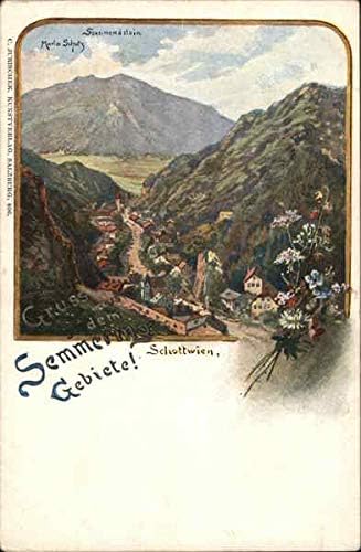 _ Schottvien schottvien, Austrija originalna Vintage razglednica