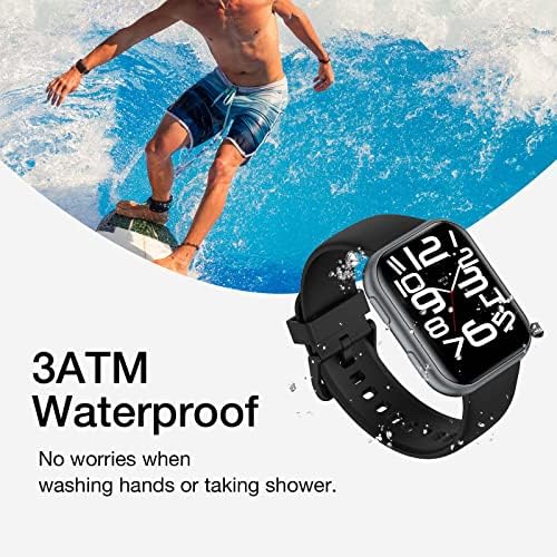 TouchElex Smart Watch 1,75-inčni HD zaslon za Android telefone i iOS kompatibilni iPhone Samsung muškarci Žene kisik monitor otkucaja