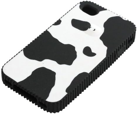 MGM AGLOW AGC-IP404COW iPhone 4, životinjski silikon, uzorak krave