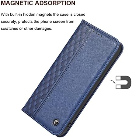 Torbica TOHULLE za iPhone 7 Plus, torbica za iPhone 8 Plus, torbica-novčanik premium klase od umjetne kože, držač za kartice oslonac