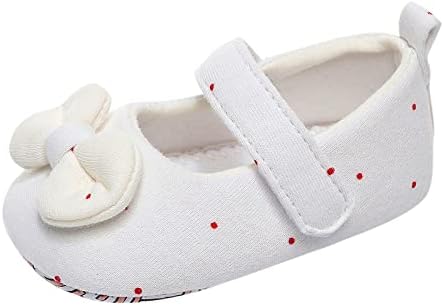 Tanke cipele za djevojčice s mašnom, cipele za prvi hodač, sandale za malu djecu, cipele za princezu, dječja haljina od organskog pamuka