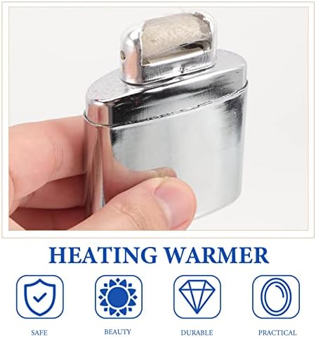 Prijenosni 1 set metalni topliji za ruke metalni topliji za ruke višekratni topliji za ruke višekratni toplinski paket instant topliji