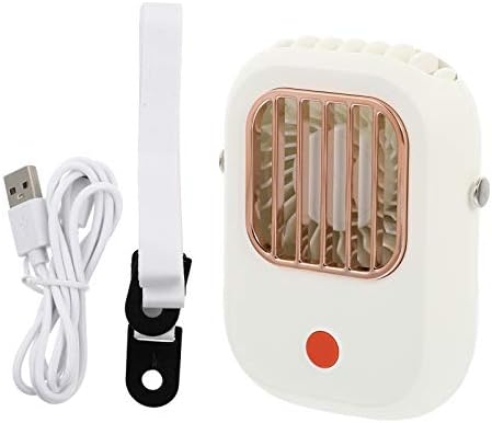 Solustre prijenosni ventilator prijenosni ventilator hladnjak zraka Viseći vrat ventilator mini hlađenje ventilator mali ventilator