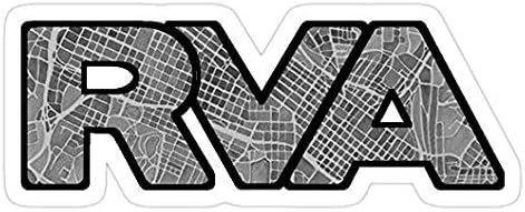 Logo karte u paklu, Richmond, Virginia naljepnica-naljepnica grafička-auto, zid, laptop, mobitel, naljepnica za kamione za prozore,