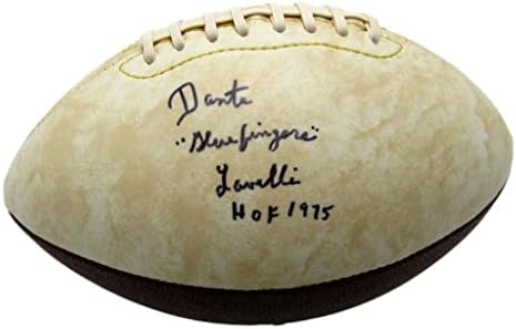 Dante Lavelli Hof Autografirani/upisani Cleveland Browns Logo Football JSA - Autografirani nogomet