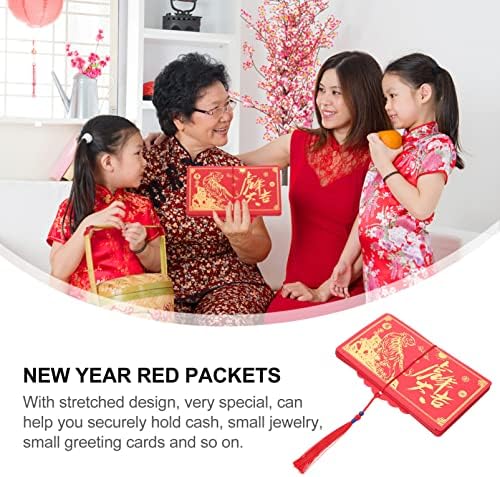 2 kom kineski darovi Kineska Nova godina crveni džep 2022. proljetni festival crvena omotnica s Kićankom poklon vrećice za sretan novac
