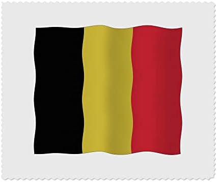 Azeeda 2 x 'mahanje Belgijskom zastavom' Objektiv/naočale za čišćenje krpa