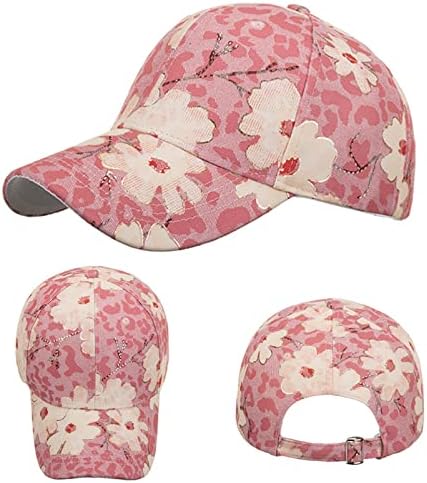 Podesiva bejzbolska kapska moda Muškarci Sport Cvijeće tiskajte prozračnu plažu bejzbol kapica hip hop hat sunca šešir