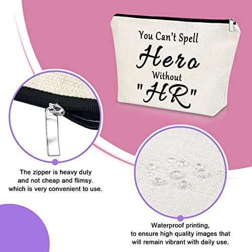 HR Pokloni za suradnike koji odlaze poklon za suradnike Žene šminke torbe Darovi za žene Zahvaljuju poklon za hr kozmetičku torbu novi