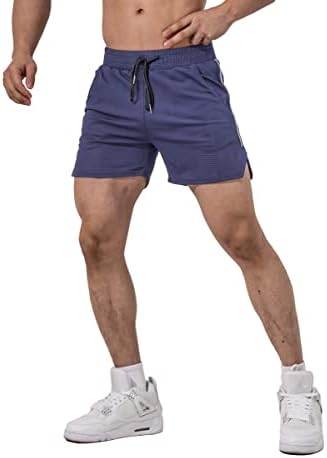 FirstGym muške gaćice Shorts Gym 4 Brzi suhi vježbu trčanja bodybuilding mrežastih kratkih hlača