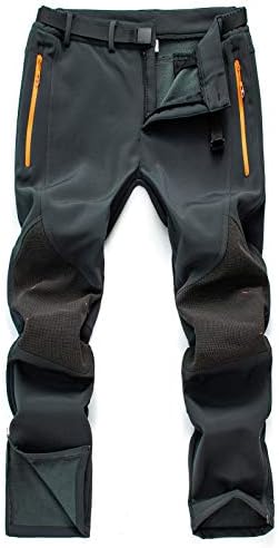 Kamofoksin muške skijaške hlače s remenom, vodootporne hlače za planinarenje snijega za snowboard