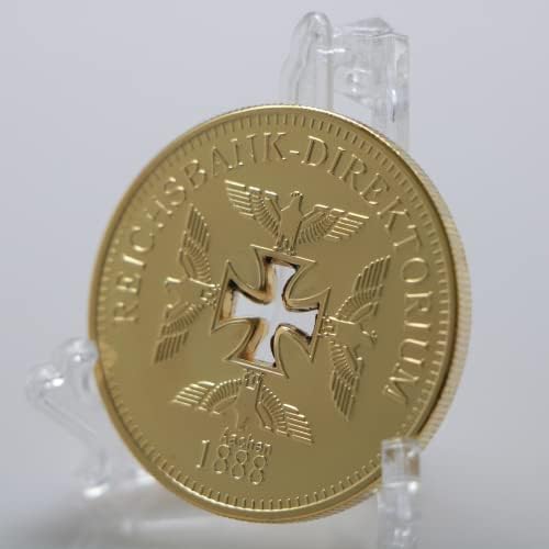 Njemačka 1888. šuplja medalja Zlatna kovanica prigodna kovanica Europe njemački svjetski zanatske kolekcije za obrt kuća