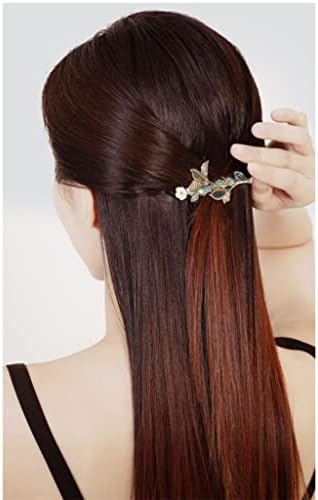 Fzzdp mali pribor za kosu za kosu ženski stražnji dio glave gornji isječak clip karticu rhinestone