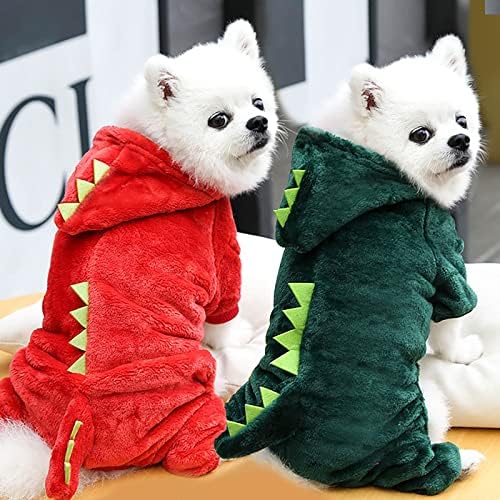 Teacup pseća džempera Dosa odjeća mali kućni ljubimci kostim Halloween dinosaur kostim psa odjeća Štene odjeće Smiješne haljine od