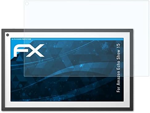 ATFOLIX Zaštita zaslona kompatibilan s Echó Show 15 Protector zaslona, ​​ultra čist FX zaštitni film