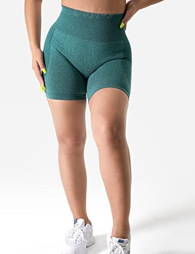 Voyjoy kratke hlače za žene bešavne treninge atletskih kratkih hlača kratki kratki kratke hlače žene visoki struk joga trčanje kratkih