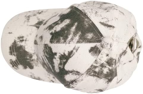 Alqpopg unisex kravata boja bejzbol kapica modni kamion kapice podesivi cool tiskani hip hop kape za mens žensku šeširu