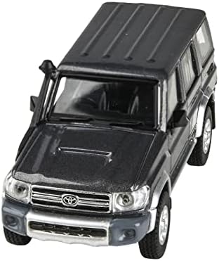 Toy Cars 2014 Land Cruiser 76 Graphite Grey Metallic 1/64 Diecast Model Car by Paragon Models PA-55315