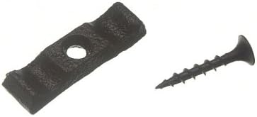 Gumb za okretanje bakinog zasuna zasun štale 35 mm čelik crni + vijci ONESTOPDIY.COM