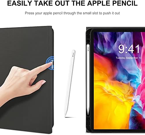 Slabovizijske tablete za tablete Slim Flip Stand zaštitni poklopac s držačem olovke kompatibilan za iPad 2020 Air 4 （10.9in）