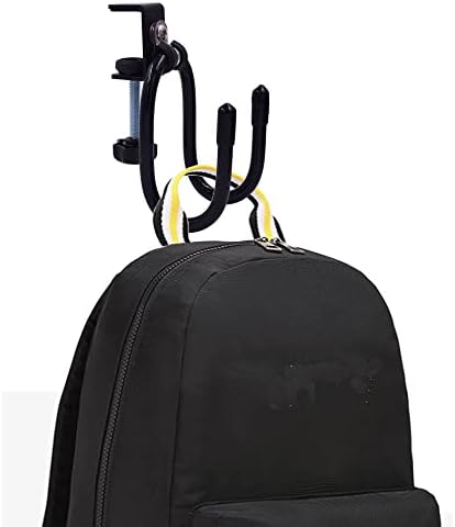 ; Držač za torbu držač za torbu kuka za zaključavanje na vješalici za ruksak smanjuje nered na stolu - bez torbe