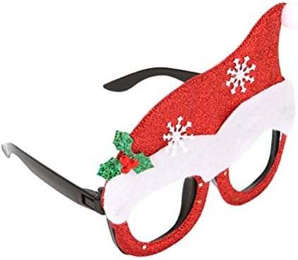 Podveznite božićne sunčane naočale božićne šešire dekor naočale foto rekvizit favorizira zalihe za djecu odrasli rođendan kostim zabava