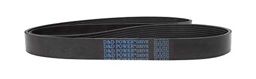 D&D PowerDrive 6PK2295 Metrički standardni zamjenski pojas, 91,25 duljina, 0,86 širina