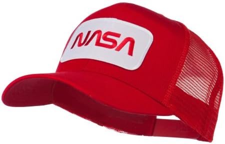 e4hats.com NASA logotip vezeni zakrpljena mreža
