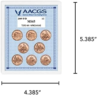 American Coin Treasures 2009p i D Lincoln Dvogodišnji novčići Ocjenjivali MS65