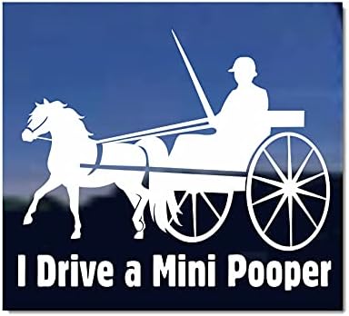 Vozim mini poiper - minijaturni konja za vožnju kamiona prikolica vinil naljepnica naljepnice